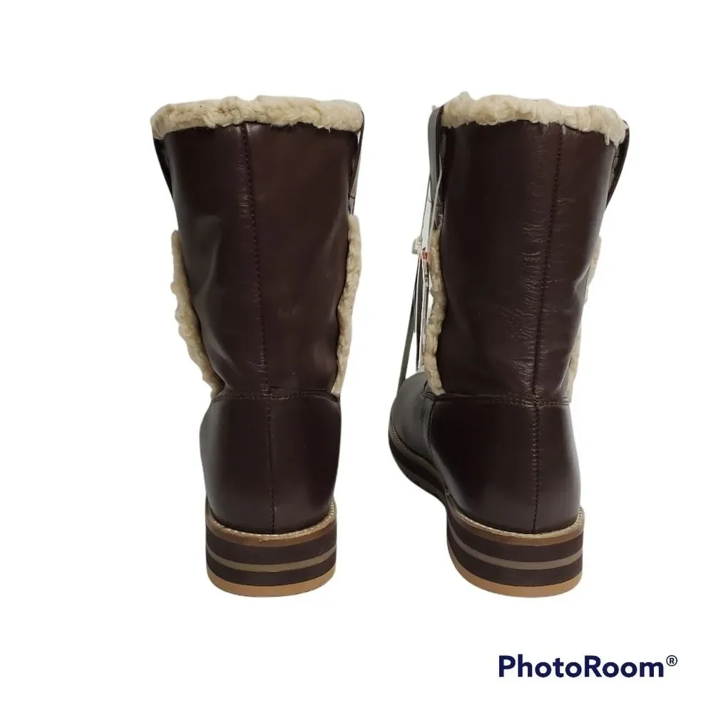 ZARA GIRLS Faux Fur Boots SZ 36‎ (4 YOUTH)